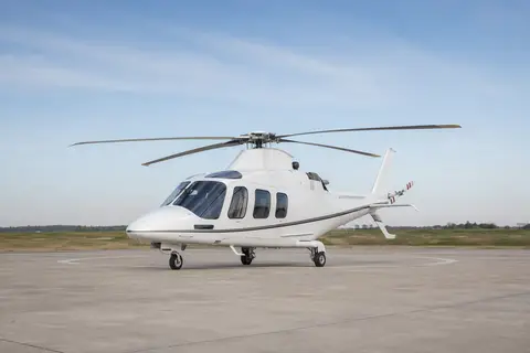 AI illustration of a Leonardo AW109, not this aircraft