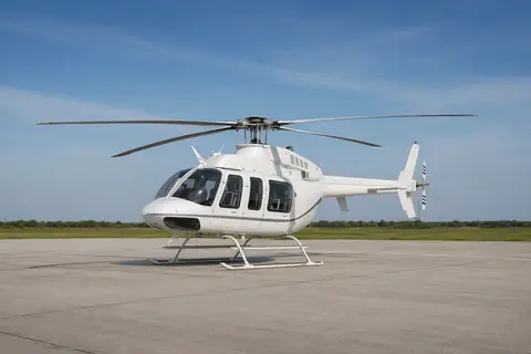 AI illustration of a Bell 407, not this aircraft