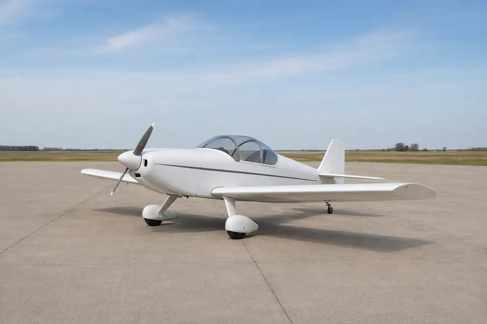 AI illustration of a homebuilt airplane, not this aircraft