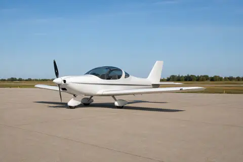AI illustration of a light sport airplane, not this aircraft