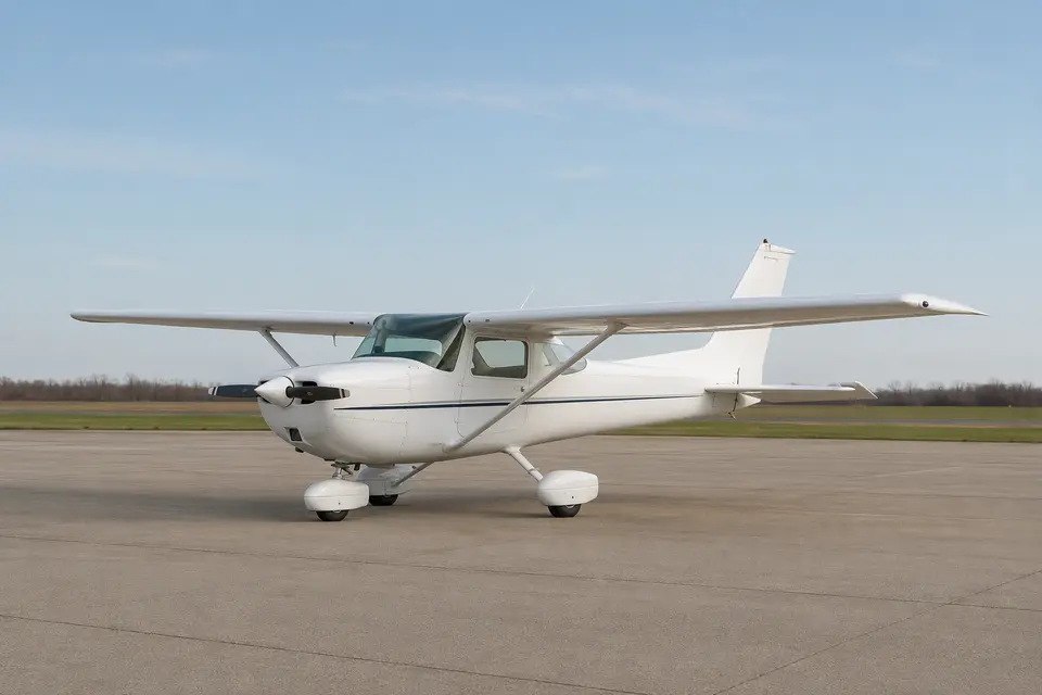 AI illustration of a Cessna 150, not this aircraft