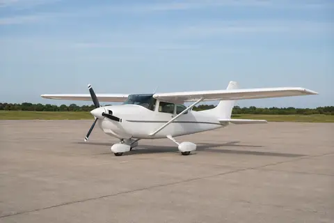 AI illustration of a Cessna 182 Skylane, not this aircraft