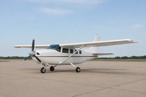 AI illustration of a Cessna 206 Stationair, not this aircraft