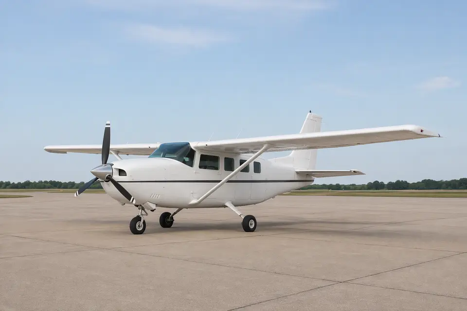 AI illustration of a Cessna 206 Stationair, not this aircraft