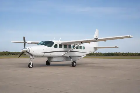 AI illustration of a Cessna 208 Caravan, not this aircraft