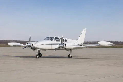 AI illustration of a Cessna 310, not this aircraft
