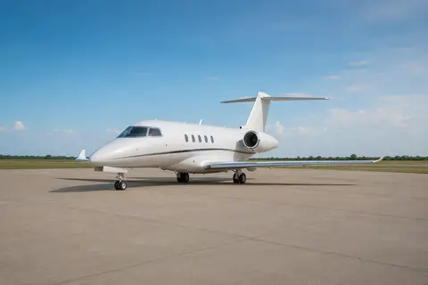 AI illustration of a Cessna Citation Latitude, not this aircraft
