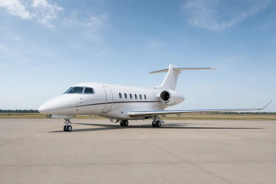 AI illustration of a Cessna Citation Longitude, not this aircraft