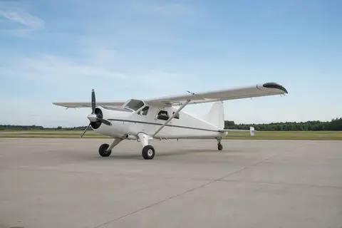 AI illustration of a de Havilland Beaver, not this aircraft