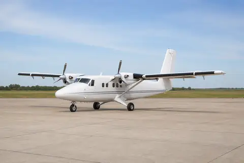 AI illustration of a de Havilland Twin Otter, not this aircraft