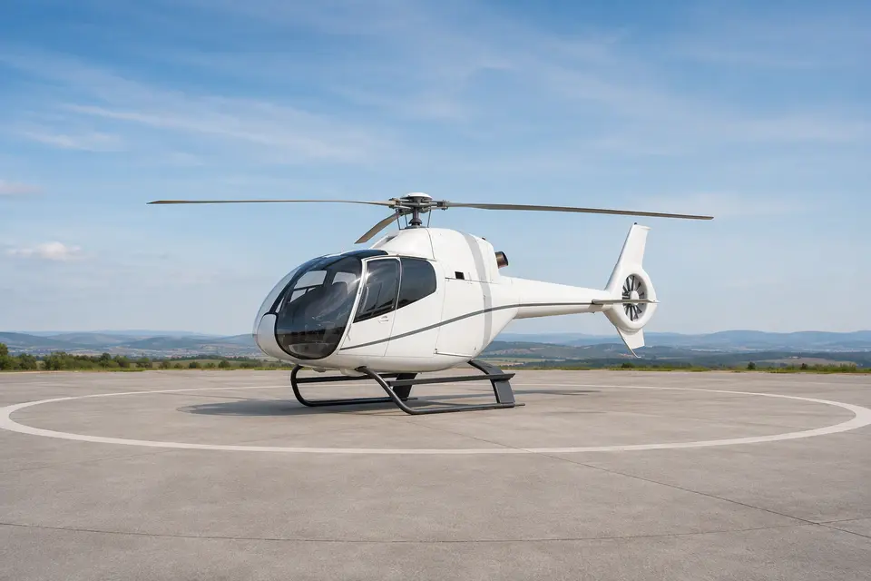 AI illustration of an Airbus EC120, not this aircraft
