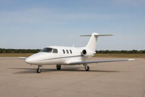 AI illustration of an Eclipse 500, not this aircraft