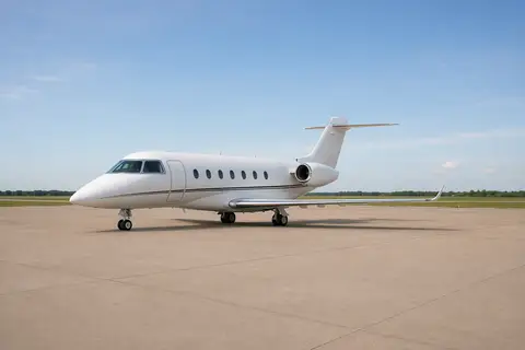 AI illustration of a Gulfstream G150, not this aircraft