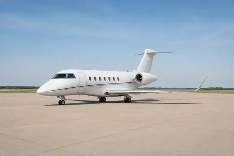 AI illustration of a Gulfstream G280, not this aircraft
