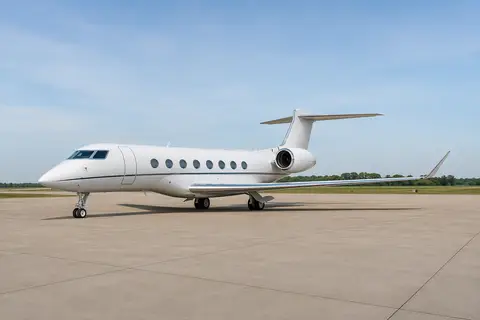 AI illustration of a Gulfstream G600, not this aircraft