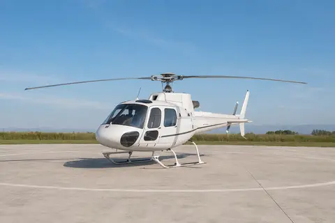 AI illustration of an Airbus H125, not this aircraft