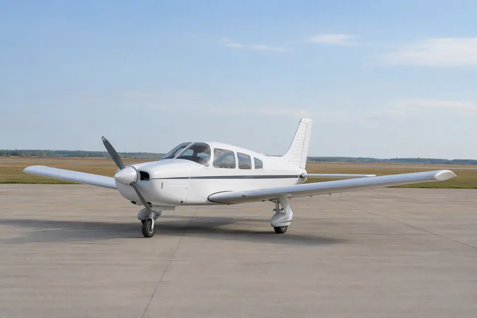 AI illustration of a Piper Arrow, not this aircraft