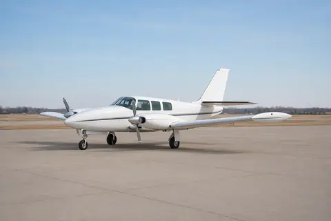 AI illustration of a Piper Aztec, not this aircraft