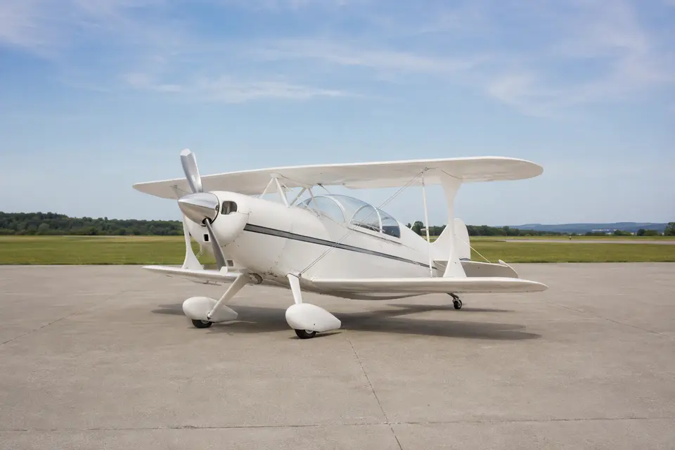 AI illustration of a Pitts, not this aircraft