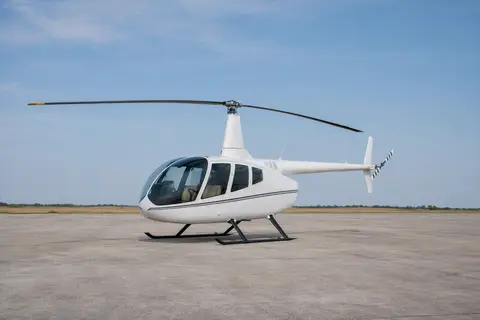 AI illustration of a Robinson R66, not this aircraft
