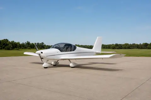 AI illustration of a Van's RV-12, not this aircraft