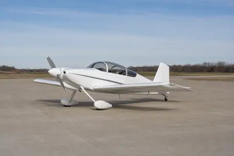 AI illustration of a Van's RV-8, not this aircraft