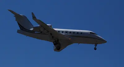 Representative photo of a Bombardier Challenger, not this aircraft