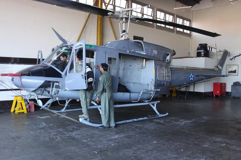 Representative photo of a Bell 212, not this aircraft