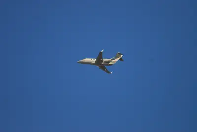 Representative photo of a Hawker 800, not this aircraft