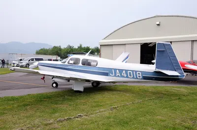 Representative photo of a Mooney M20K, not this aircraft