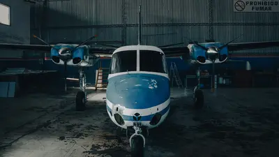 Representative photo of an Aero Commander 500, not this aircraft