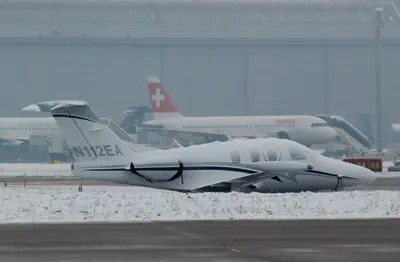 Representative photo of an Eclipse 500, not this aircraft