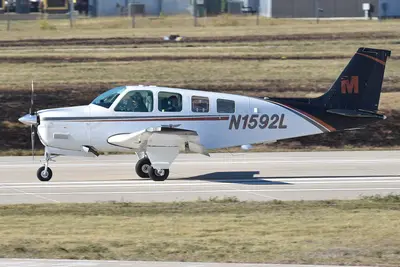 Representative photo of a Beechcraft A36 Bonanza, not this aircraft