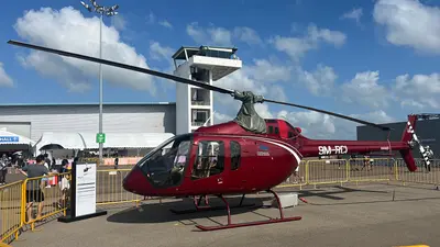Representative photo of a Bell 505, not this aircraft