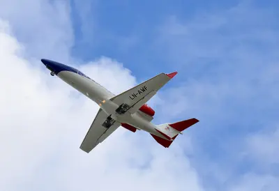 Representative photo of a Learjet 45, not this aircraft