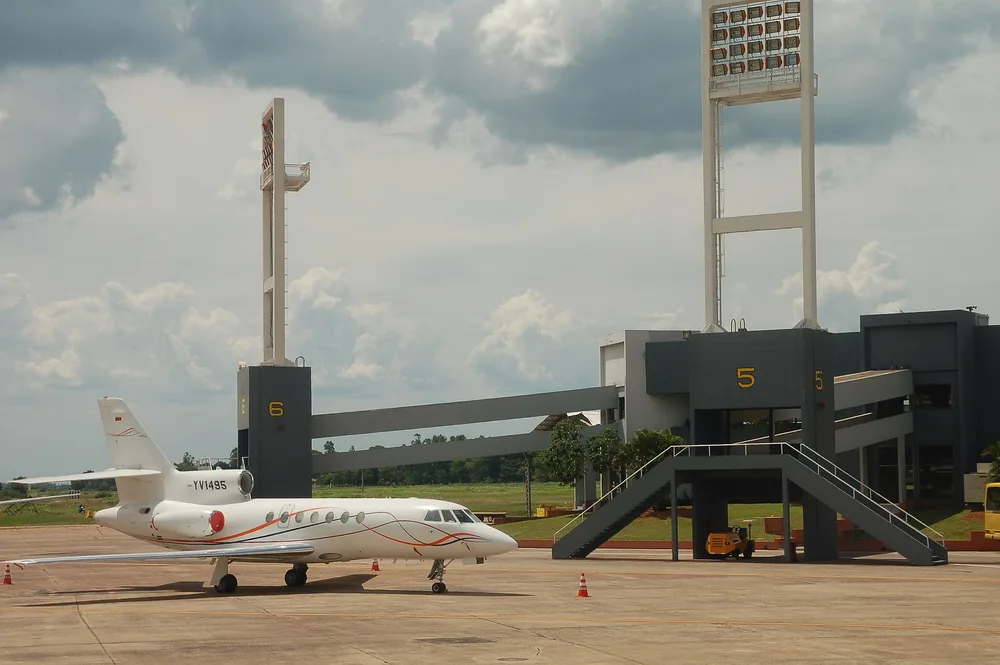 Representative photo of a Dassault Falcon 50, not this aircraft