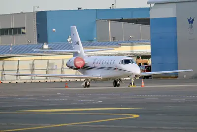 Representative photo of a Cessna Citation Sovereign, not this aircraft