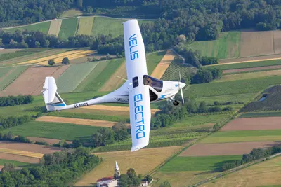 Representative photo of a Pipistrel Velis Electro, not this aircraft