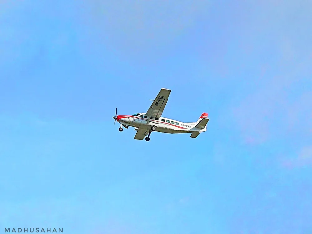 Representative photo of a Cessna 208, not this aircraft
