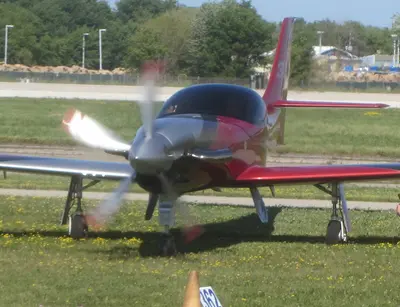 Representative photo of a Lancair Legacy, not this aircraft