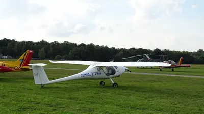 Representative photo of a Pipistrel Sinus, not this aircraft