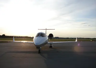 Representative photo of a Learjet 60, not this aircraft