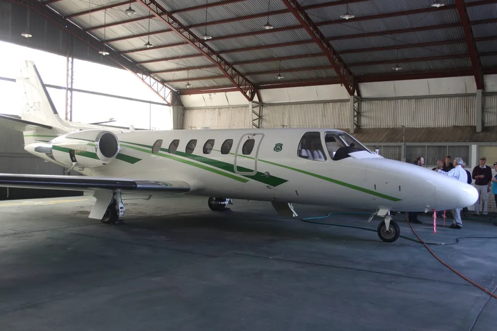 Representative photo of a Cessna Citation II, not this aircraft