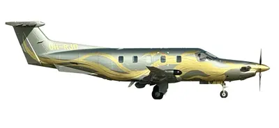 Representative photo of a Pilatus PC-12, not this aircraft