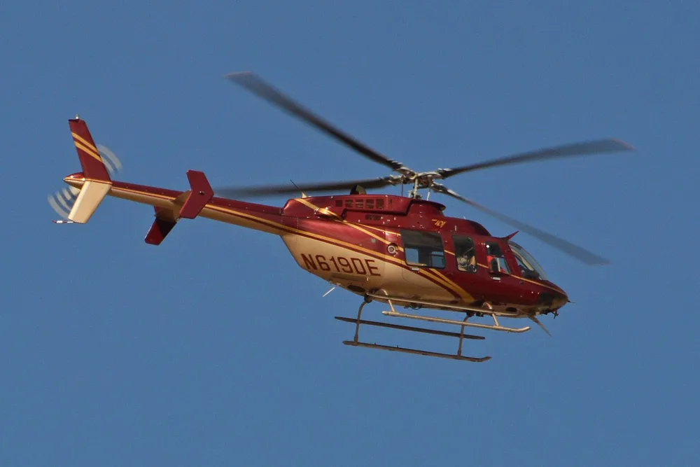 Representative photo of a Bell 407, not this aircraft