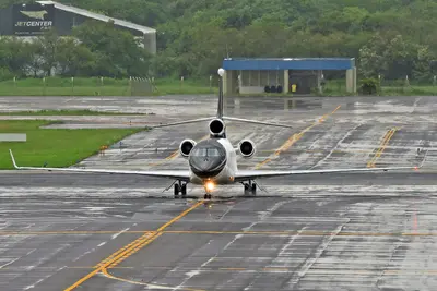 Representative photo of a Dassault Falcon, not this aircraft