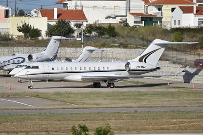 Representative photo of a Bombardier Global Express XRS, not this aircraft