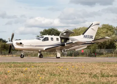 Representative photo of a Socata TBM 850, not this aircraft