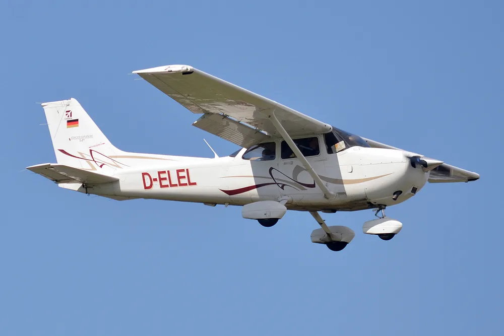 Representative photo of a Cessna 172S Skyhawk SP, not this aircraft