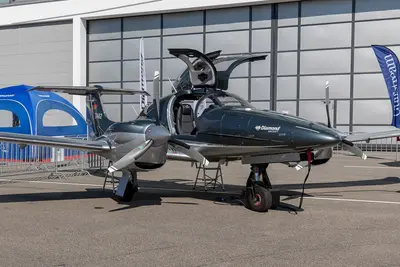 Representative photo of a Diamond DA62, not this aircraft